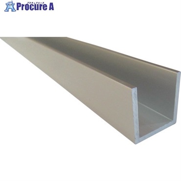 アルインコ アルミチャンネル 10x10x1.6シルバー 1m HP502SS  1本 ▼849-5372