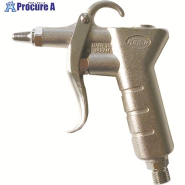 近畿 エアーダスターガン 1/4 ノズル口径2mm ノズル長24mm K-90ED-0  1丁 ▼146-5258