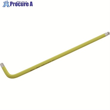 ASH ロングボールポイント六角棒レンチ オーロライン 4mm AQU0400  1本 ▼225-9998