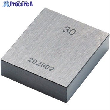 SK 鋼ブロックゲージ 0級相当品 30.00mm GB0-3000  1個 ▼237-1899