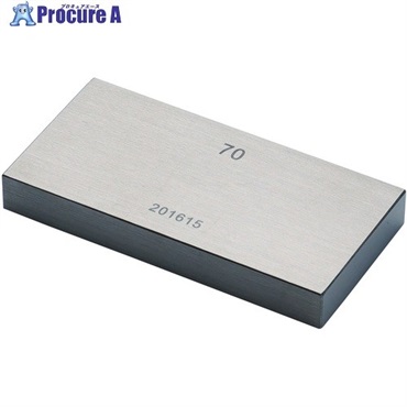 SK 鋼ブロックゲージ 0級相当品 70.00mm GB0-7000  1個 ▼237-3453