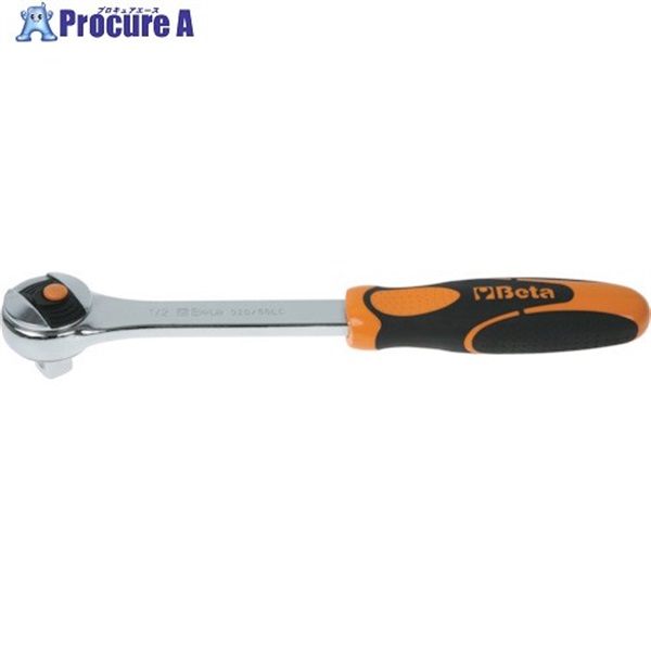 Beta ラチェットハンドル 1/2 920/55LC 009200896  1個 ▼258-0227