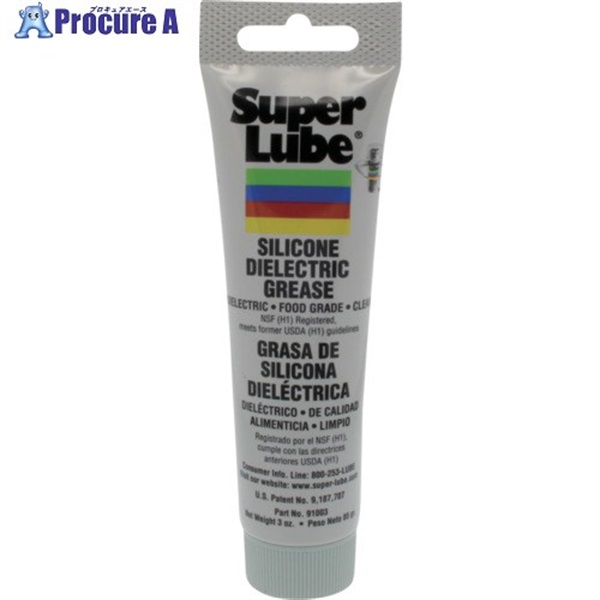 スーパールーベ シリコン真空・絶縁グリース 85g チューブ 91003  1本 ▼656-8109