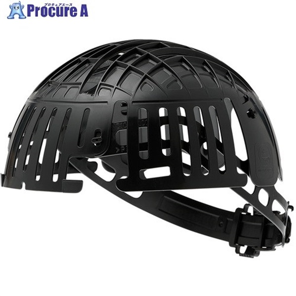 ミドリ安全 帽子用インナーキャップ バンド付き ブラック INC-200B-ECO-BK  1個 ▼704-1257