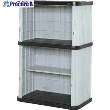 IRIS 201589 ミニロッカー ML-1400V ブラック/グレー ML-1400V-B/G (201589)  1台 ◇▼754-9806