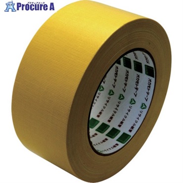 okamoto 布テープ NO111カラー 黄 50ミリ 111Y50  1巻 ▼808-0944