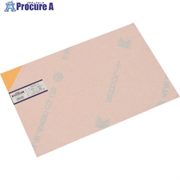 光 エンビ板 オレンジ透明 0.5×300×450mm EB435-9  1枚 ▼820-0855