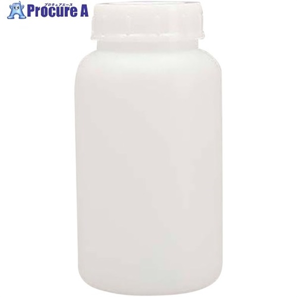 AS 広口瓶(ポリエチレン製)2L 5-011-01  1個 ▼821-4433