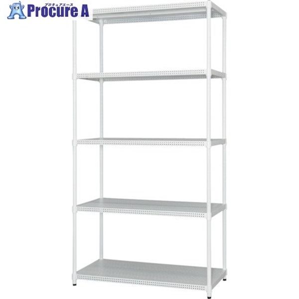 IRIS 530975 カラーパンチングラック ホワイト CMR-P9018J-WH  1台 ▼828-8089