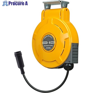 ハタヤ 取付型自動巻取エアリール エヤーマックM 耐スパッターホース6.5×10 10m ADT-102  1台 ▼838-7221