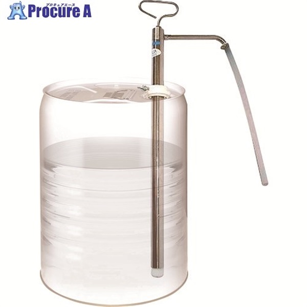 アクアシステム 灯油・オイル用ペール・一斗缶専用手動ポンプ 50mmタイプ P-S50  1個 ▼850-9822