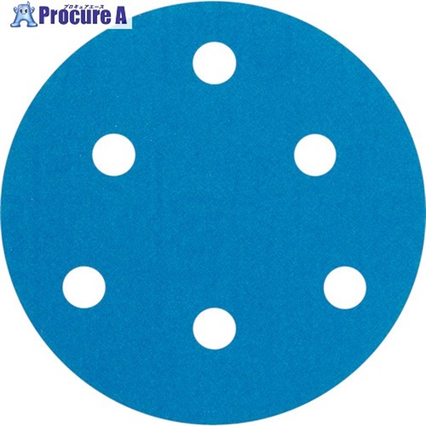3M ブルーサンディングディスク 穴あり 外径125mm #150 100枚入り H/DF2 150 BLU  4箱 ▼104-0803
