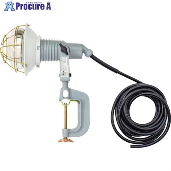 NICHIDO レフ球投光器 200V 200W 5m アース付 AF-E205 200V  1台 ▼249-8700