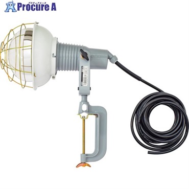 NICHIDO レフ球投光器 200V 500W 5m アース付 AF-E505 200V  1台 ▼249-8746