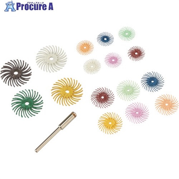 3M ラジアル・ブリッスルディスク #120相当 白 19.1mm BR DISC 120 3/4  192個 ▼336-5068