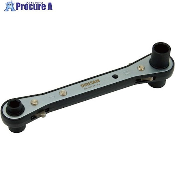 JEFCOM 両口ダブルソケットレンチ DR-0813K  1個 ▼337-5877