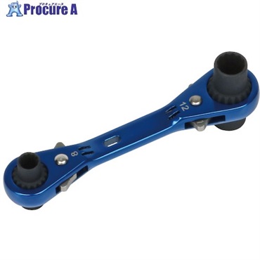 JEFCOM 両口ダブルソケットレンチ(ショート) DR-0813S-FA  1個 ▼338-1201