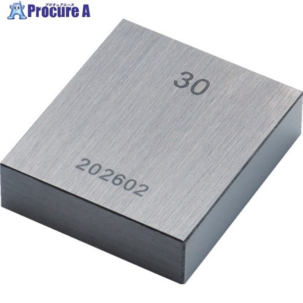 SK 鋼ブロックゲージ 0級相当品 30.00mm GB0-3000  1個 ▼237-1899