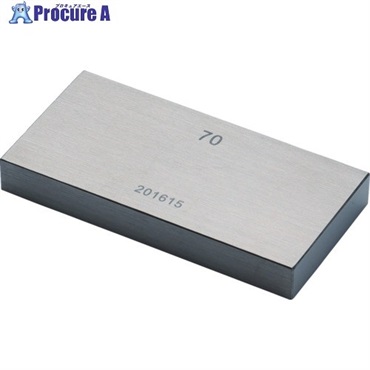 SK 鋼ブロックゲージ 0級相当品 70.00mm GB0-7000  1個 ▼237-3453
