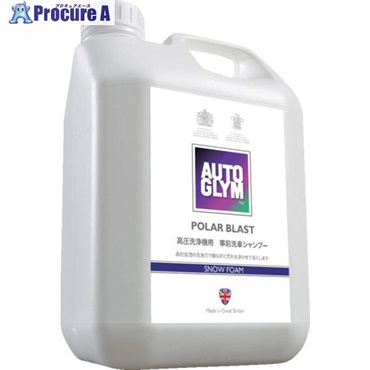 AUTOGLYM 高圧洗浄機用事前洗車シャンプー ポーラーブラスト 20APB002.5JP  1個 ▼558-8996