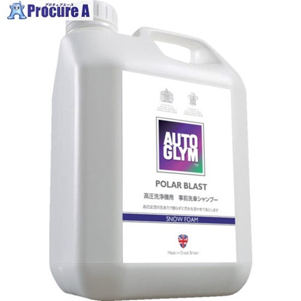 AUTOGLYM 高圧洗浄機用事前洗車シャンプー ポーラーブラスト 20APB002.5JP  1個 ▼558-8996