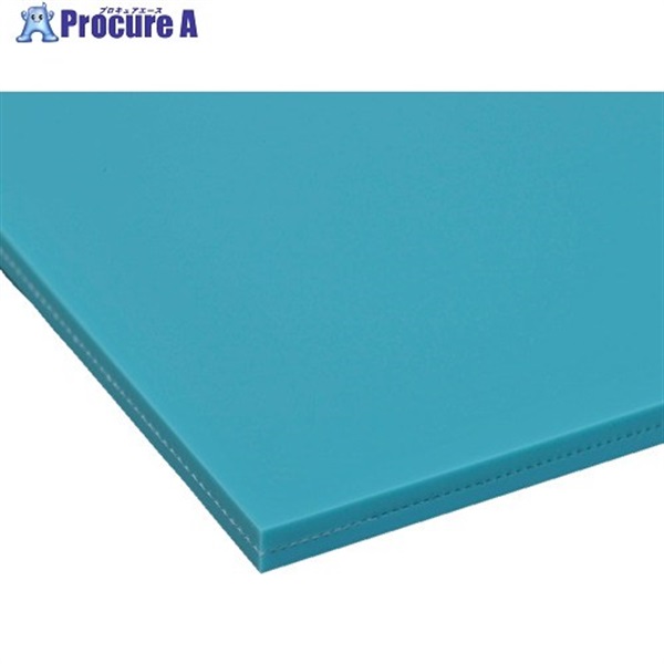 EXSEAL ステップマット6mmタイプ 900×600mm ブルーグリーン SM01-11004  1枚 ▼662-3812