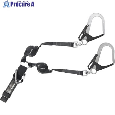 タジマ ハーネス用ランヤードCR150F ダブルL5 A4CR150F-WL5  1個 ▼682-9930