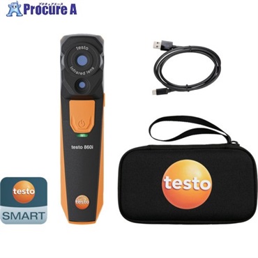 TESTO 赤外線サーモグラフィ testo 860i セット 0563 0860  1S ▼692-5873
