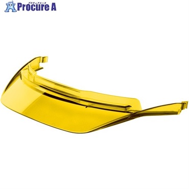 タジマ ヘルメット セフメット用ヒサシ クリアイエロー HAVCY  1個 ▼697-1344