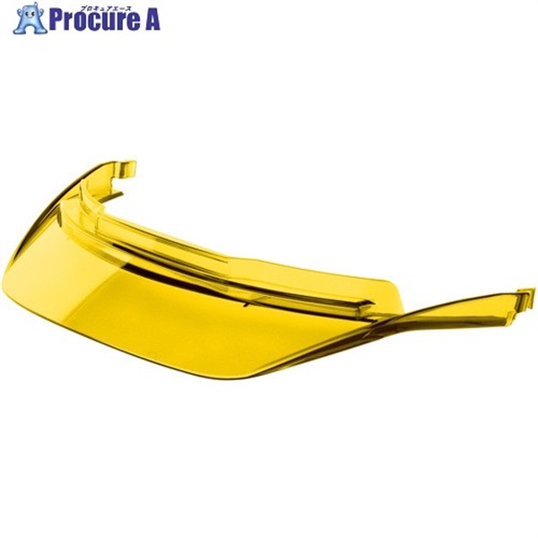 タジマ ヘルメット セフメット用ヒサシ クリアイエロー HAVCY  1個 ▼697-1344