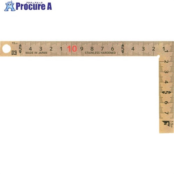 SK 曲尺 フラット1 15cm FLAT1-G15C  1個 ▼712-6015
