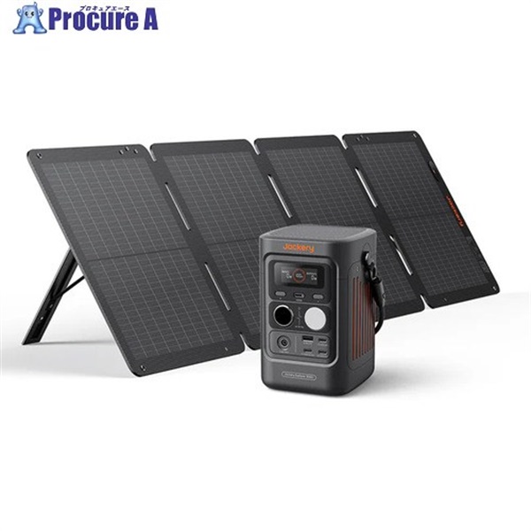 Jackery Solar Generator 300D 40WAir ポータブル電源 ソーラーパネル1枚セット 同梱モデル JSG-0304D  1S ▼718-4940