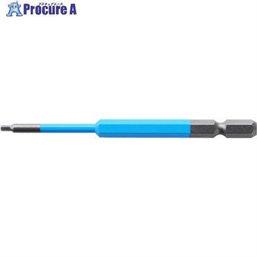 アネックス 六角レンチカラービット 1本組 対辺2×100 ACHX-2010  1パック ▼719-1742