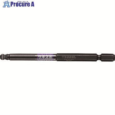 VESSEL 段付サキスボボールポイントビットSS16BP 対辺5.0×100mm SS16BP5010  1パック ▼810-6945