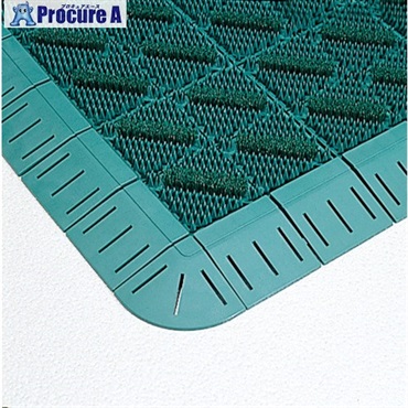 テラモト カラーブラッシュ 600×900mm 緑 MR-096-240-1  1枚 ▼817-3147