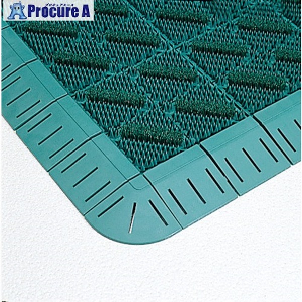 テラモト カラーブラッシュ 600×900mm 緑 MR-096-240-1  1枚 ▼817-3147