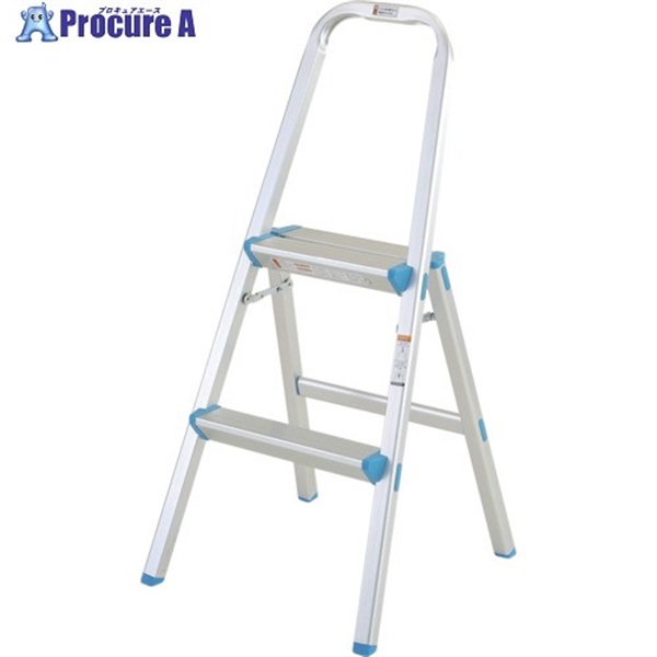 PiCa 上わく付き踏台PFD型2段 PFD-2A  1台 ▼851-5092