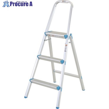 PiCa 上わく付き踏台PFD型3段 PFD-3A  1台 ◇▼851-5093