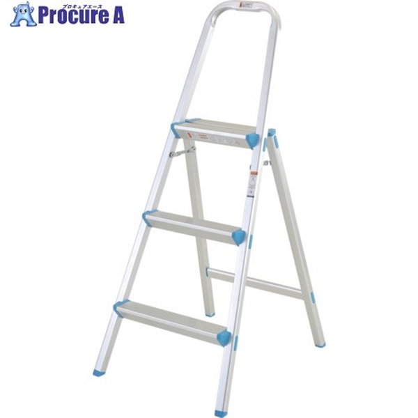 PiCa 上わく付き踏台PFD型3段 PFD-3A  1台 ◇▼851-5093