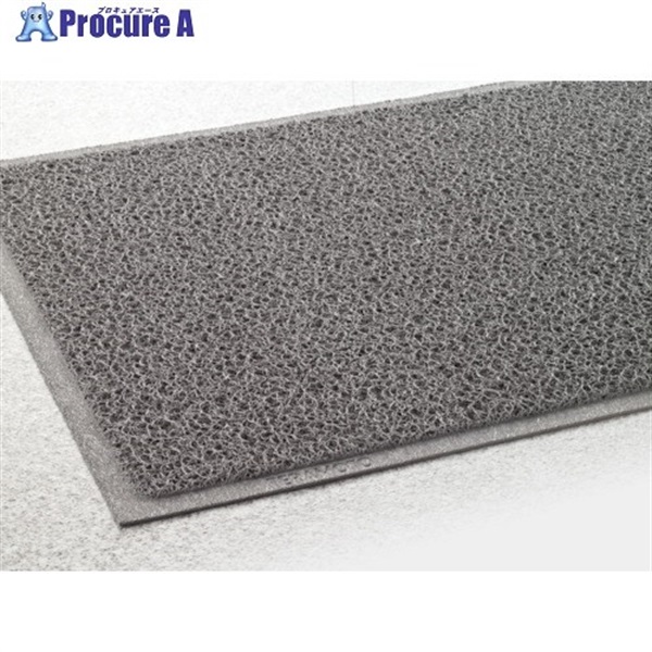 テラモト ケミタングル ソフト 灰 900×1800mm MR1392485  1枚 ▼855-1141