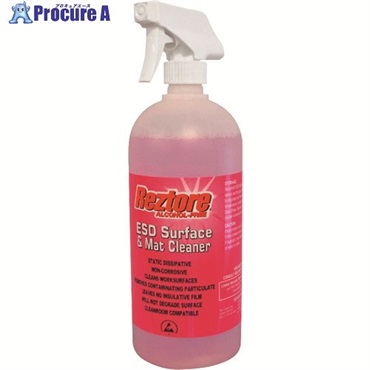DESCO 帯電防止クリーナー、作業台表面＆マット、950cc 10446  1本 ▼231-5603