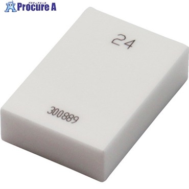 SK セラミックブロックゲージ 0級相当品 24.00mm BC0-2400  1個 ▼236-0938