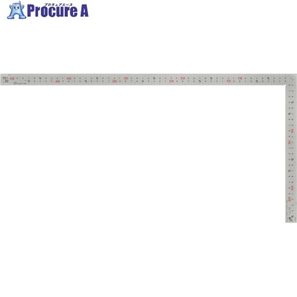 SK シルバー曲尺 銀龍 快段目盛 薄手広巾 50cm 500mm TH-50KD  1個 ▼236-4208