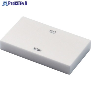 SK セラミックブロックゲージ 0級相当品 60.00mm BC0-6000  1個 ▼237-0292