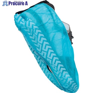 DESCO 導電性靴カバー、使い捨てタイプ、滑り止め付、XLサイズ、50足入り 880034  1箱 ▼336-2460