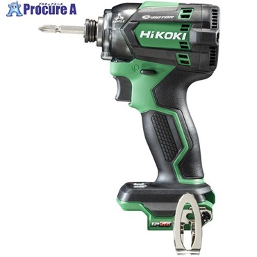 HiKOKI 10.8Vコードレスインパクトドライバ 高性能モデル 本体のみ WH12DCA-NN  1台 ▼528-7542