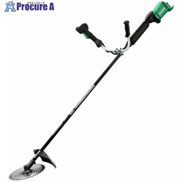 HiKOKI 36Vコードレス刈払機 刈刃径255mm 両手ハンドルモデル 本体のみ CG36DC(NN)  1台 ▼544-3560