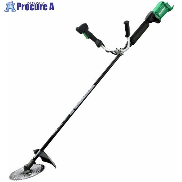 HiKOKI 36Vコードレス刈払機 刈刃径255mm 両手ハンドルモデル 本体のみ CG36DC(NN)  1台 ▼544-3560