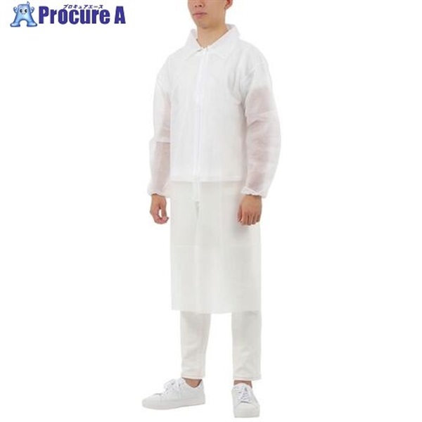 IRL 不織布白衣 目付45g L WG-002  1着 ▼694-4326