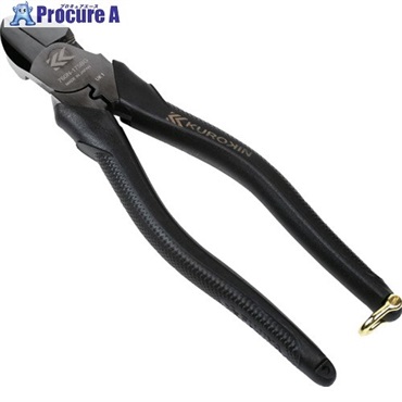 フジ矢 偏芯強力ニッパ薄刃 黒金 175mm 760N-175BG  1丁 ▼709-9712